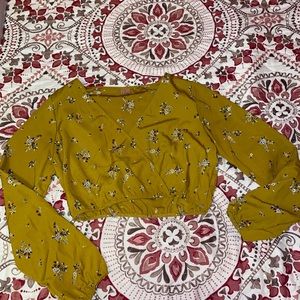 Fashion Q crop blouse